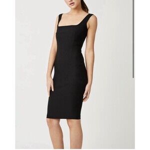 Vesper Sleeveless Bodycon Dress Black Size 6